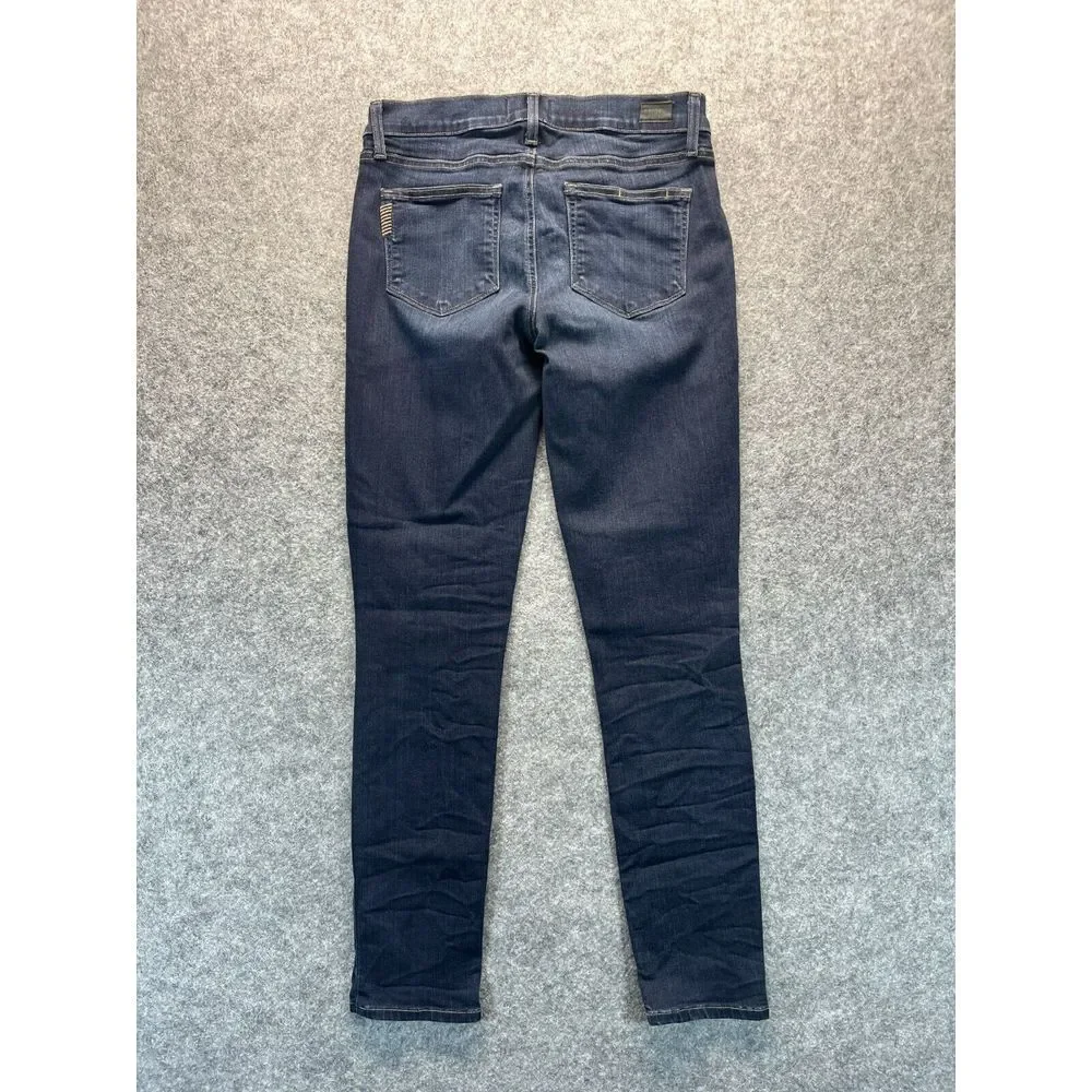 Paige Jeans Women's Size 27 Verdugo Ankle Skinny Dark Blue Stretch Denim‎